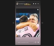 A screenshot of Antonella Rocuzzo's Instagram story
